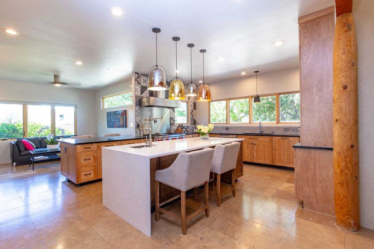 Kitchen design rendering